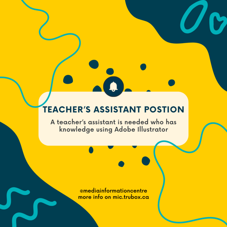 Teacher’s Assistant Position