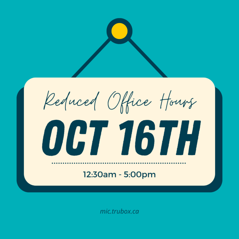 Reduced Office Hours